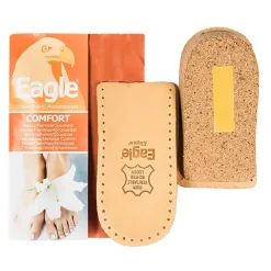Clearance Alzatacco Rigido in Pelle Altezza 2,5cm per Scarpe Uomo-Donna Plantari