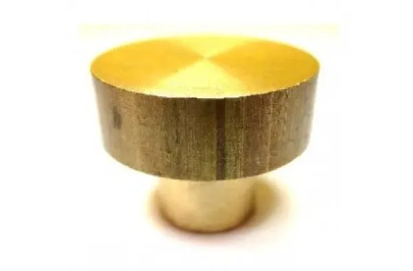 Sale Base per Torchio in Ottone 28mm da utilizzare con Fustelle per fori Fustelle Per Fori