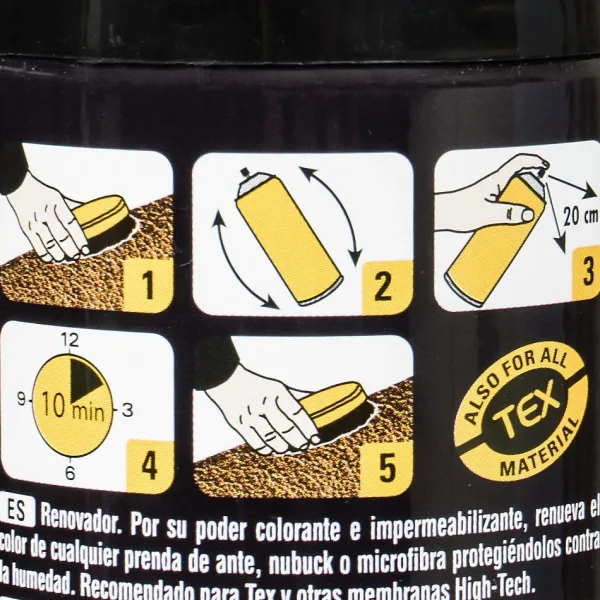 Hot Camoscina per Pelle Scamosciata Rinnova Scarpe in Camoscio - 250ml Camoscina Rinnova Colore