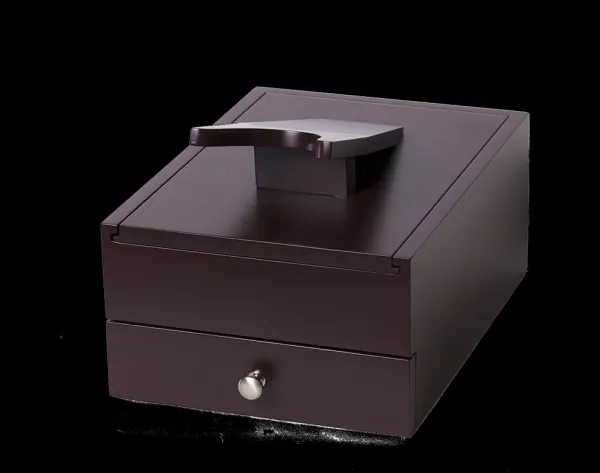 Best Cassetta in pregiato Legno Completa per Rinnovare Scarpe in Pelle - Paris Pied Cireur Cassette Porta Lucidi Da Scarpe|Set Pulizia Scarpa