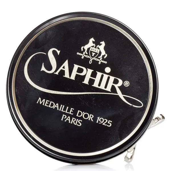 Discount Cera per Lucidare Scarpe in Pelle Liscia - Saphir Medaille D'Or Pate de Luxe 100ml Lucidi E Creme