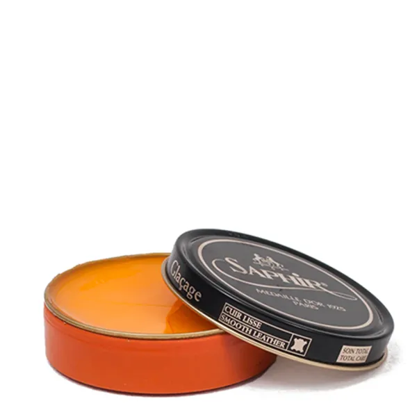 Discount Cera per Lucidare Scarpe in Pelle Liscia - Saphir Medaille D'Or Pate de Luxe 100ml Lucidi E Creme