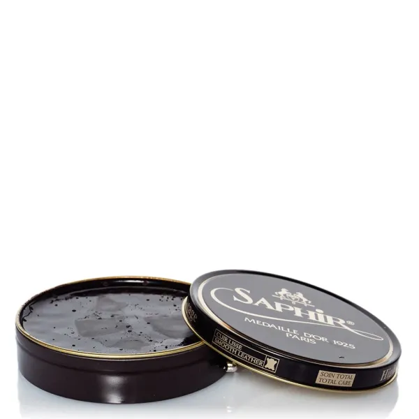 Discount Cera per Lucidare Scarpe in Pelle Liscia - Saphir Medaille D'Or Pate de Luxe 100ml Lucidi E Creme