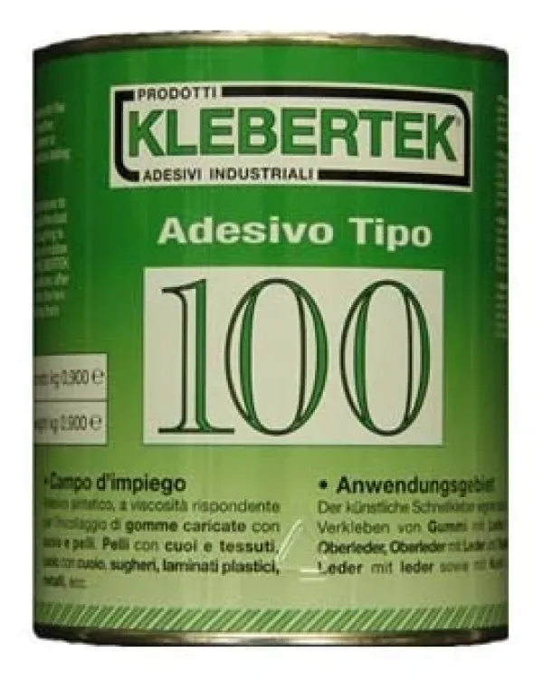 Hot Colla Universale Tipo 100 - Klebertek 1000ml 085kg Colla Per Pelle E Cuoio