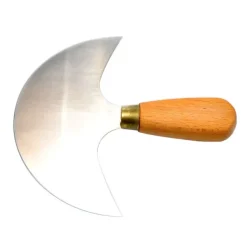 Best Coltello Mezzaluna per Scarnire Cuoio e Pelle da Calzolaio Coltelli E Trincetti