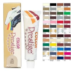 New Crema Coprente Rinnovante per Pelle Scarpe e Borse - Color Colori Per Rinnovare Borse|Lucido Per Sedili In Pelle