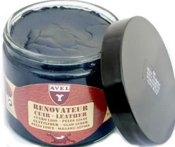 New Crema per Divani in Pelle e Interni Auto Rinnova e Lucida il Colore - Avel 275ml Colori Per Rinnovare Borse|Lucido Per Sedili In Pelle