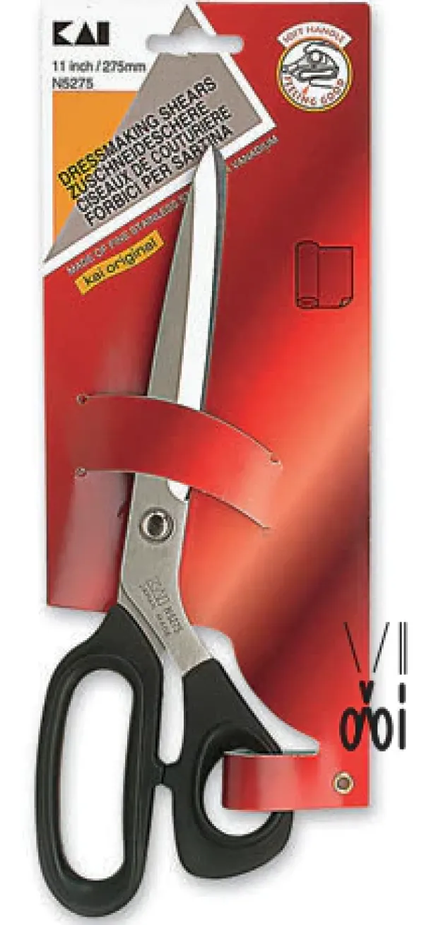 Clearance Forbici KAI Cut 5275 da Sarto Professionali Lama Dritta 27,5cm Forbici E Cesoie