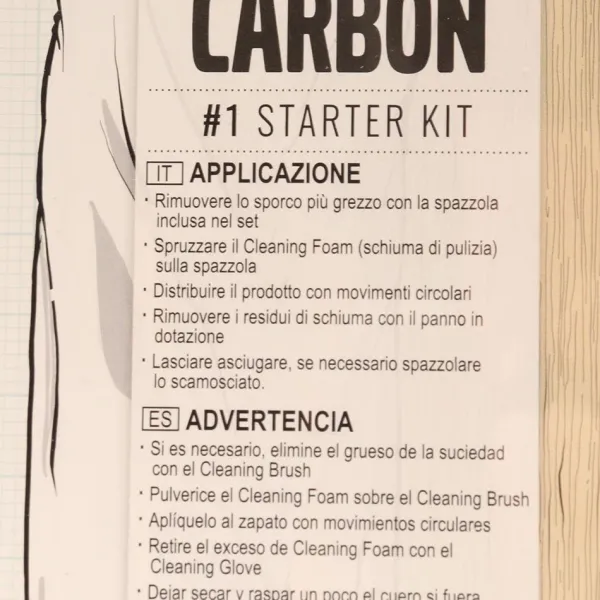 Outlet Kit per la pulizia delle Scarpe - Carbon Pulizia Sneakers|Set Pulizia Scarpa