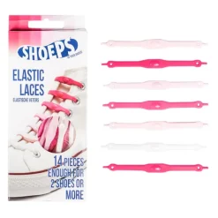 Sale Lacci da Scarpe Elastici in Silicone Mix Pink - Mai più Scarpe Slacciate Lacci Da Scarpe In Silicone