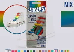 Online Lacci da Scarpe Elastici in Silicone Mix Multicolor - Mai più Scarpe Slacciate Lacci Da Scarpe In Silicone