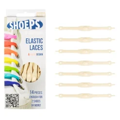 Online Lacci da Scarpe Elastici in Silicone Color Perla - Mai più Scarpe Slacciate Lacci Da Scarpe In Silicone