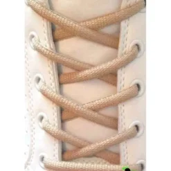 Hot Lacci per Scarpe Beige Ovali 7mm - Stringhe in Cotone per Scarpa Sportiva Lacci Da Scarpe Ovali 7mm