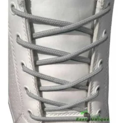 Discount Lacci per Scarpe Grigio Silver Tondi - Stringhe varie Lunghezze Lacci Da Scarpe Tondi 4mm