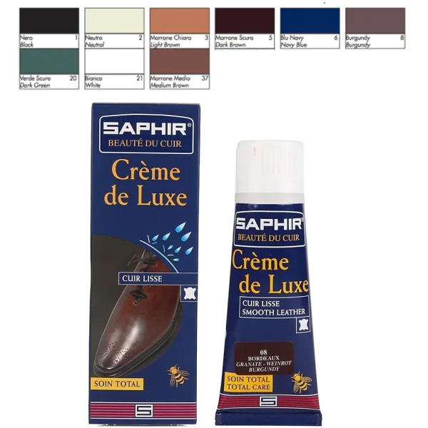 Online Lucido per Scarpe in Pelle - Creme de Luxe a base di cera d'api Lucidi E Creme