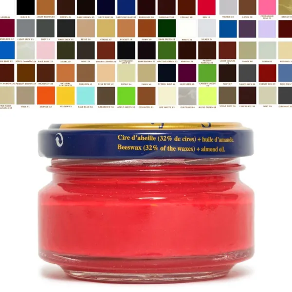 Hot Lucido per Scarpe in Pelle Crema Rinnova Colore - Shoe Cream Lucidi E Creme