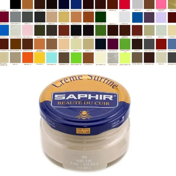 Hot Lucido per Scarpe in Pelle Crema Rinnova Colore - Shoe Cream Lucidi E Creme