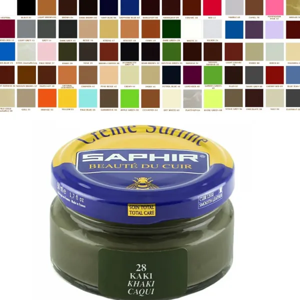 Hot Lucido per Scarpe in Pelle Crema Rinnova Colore - Shoe Cream Lucidi E Creme