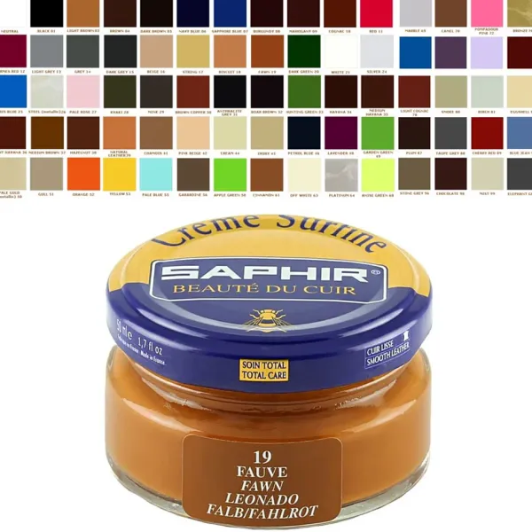 Hot Lucido per Scarpe in Pelle Crema Rinnova Colore - Shoe Cream Lucidi E Creme