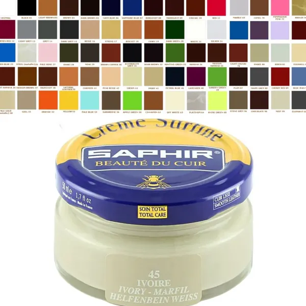Hot Lucido per Scarpe in Pelle Crema Rinnova Colore - Shoe Cream Lucidi E Creme