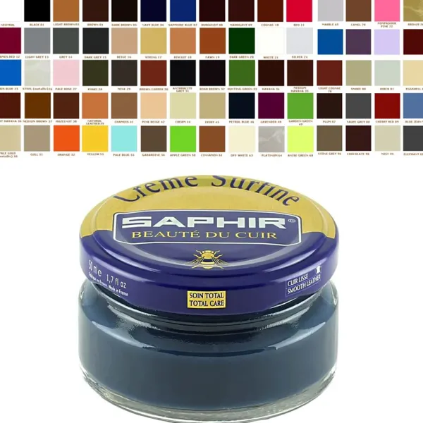 Hot Lucido per Scarpe in Pelle Crema Rinnova Colore - Shoe Cream Lucidi E Creme