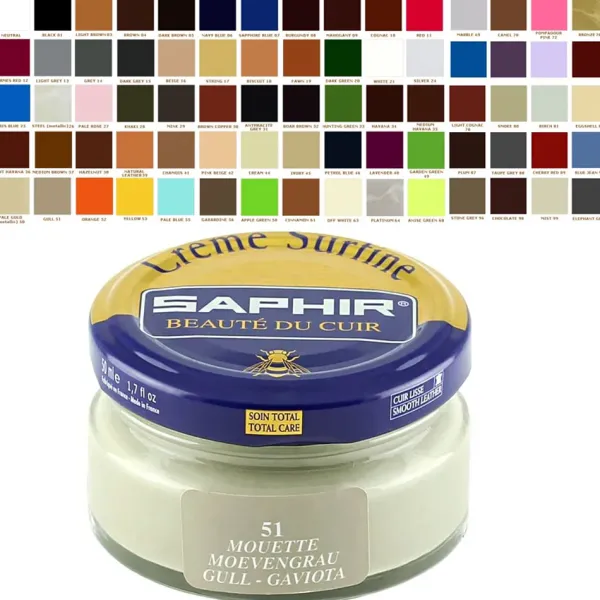 Hot Lucido per Scarpe in Pelle Crema Rinnova Colore - Shoe Cream Lucidi E Creme