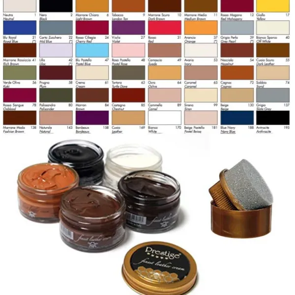 Sale Lucido per Scarpe in Pelle con Applicatore Omaggio - Shoe Cream Lucidi E Creme
