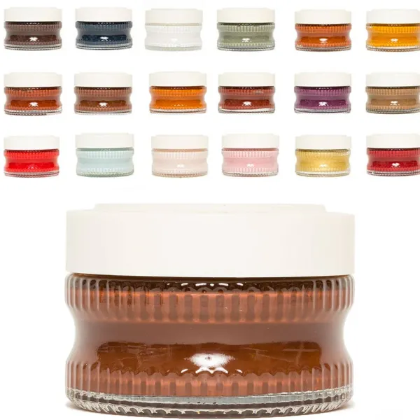 Clearance Lucido per Scarpe in Pelle con Applicatore - Shoe Cream Lucido Per Sedili In Pelle|Lucido Per Divani In Pelle