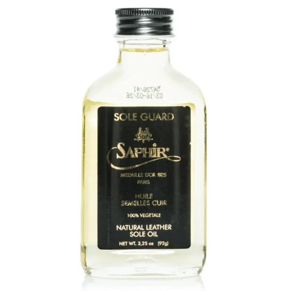 Hot Olio Vegetale per Impermeabilizzare le Suole in Cuoio delle Scarpe - Saphir Medaille D'Or Impermeabilizzanti