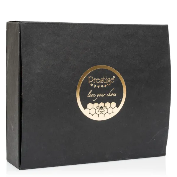 Outlet Set Completo per Pulizia Scarpe in Pelle Confezione Regalo - Box Lucidi e Spazzole Set Pulizia Scarpa