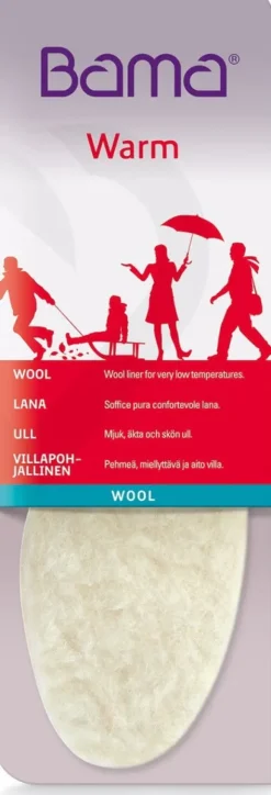 Discount Solette da Scarpe in Lana per Piedi Caldi - Wool Solette Invernali