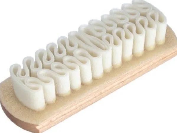Best Spazzola in Gomma Para per Pulizia Scarpe e Oggetti in Camoscio Spazzole