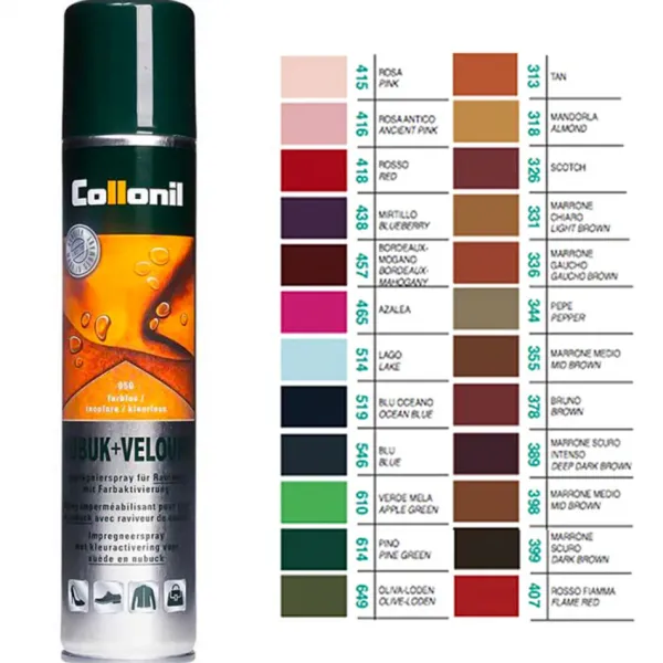 Sale Spray Ravvivante del Colore per Scarpe in Camoscio - Nubuk Velours Camoscina Rinnova Colore|Pulizia Scarpe In Tessuto