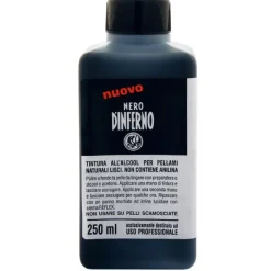 New Tintura da Scarpe e Borse in Pelle e Cuoio Nero - 250ml Tintura Per Pelle Liscia|Tintura Per Pelle Liscia